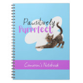 Carnet Totalement Félinement Parfait (Devant)