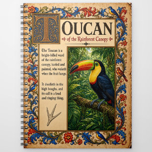 Carnet Toucan, Art du Bestiaire Médiéval