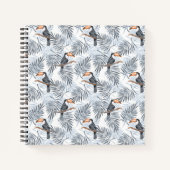 Carnet Toucan gris (Devant)