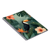 Carnet Toucan Muse Tropical Botanical Notebook (Côté Droit)