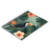 Carnet Toucan Muse Tropical Botanical Notebook (Côté gauche)