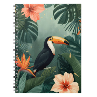 Carnet Toucan Muse Tropical Botanical Notebook
