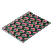 Carnet Toucans & ananas Tropical Art Déco (Côté gauche)