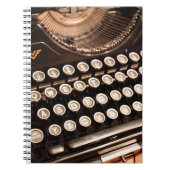 Carnet Touches de machine à écrire (Devant)