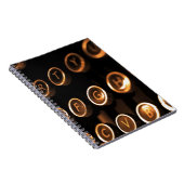 Carnet Touches de machine à écrire d'époque (Côté Droit)