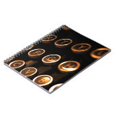 Carnet Touches de machine à écrire d'époque (Côté gauche)