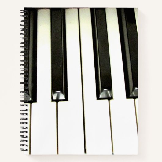 Carnet Touches de piano (Devant)