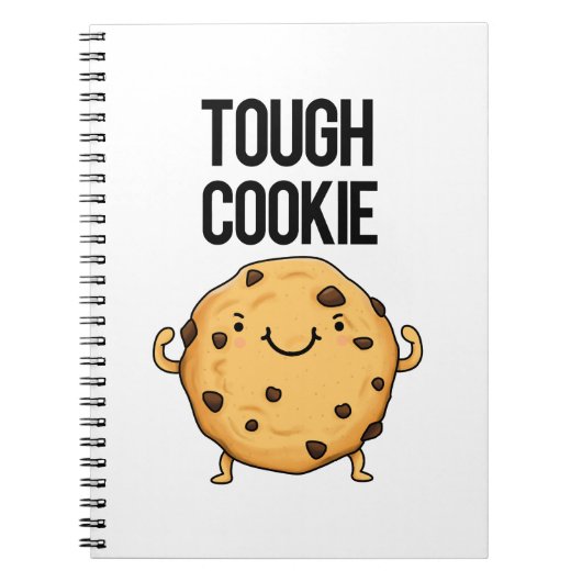 Carnet Tough Cookie Funny Cookie Jeu de mots  (Devant)