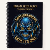 Carnet Toujours Impossible Bitcoin (Devant)