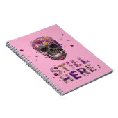 Carnet TOUJOURS LÀ | Crâne Fleur Fleurie (Côté Droit)