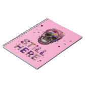 Carnet TOUJOURS LÀ | Crâne Fleur Fleurie (Côté gauche)