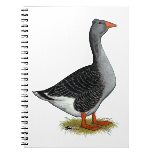 Carnet Toulouse Goose (Devant)