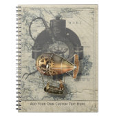 Carnet Tour de dirigeable de Steampunk (Devant)