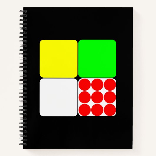 Carnet Tour de France Jerseys 3 Noirs (Devant)