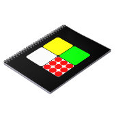 Carnet Tour de France Jerseys 3 Noirs (Côté gauche)