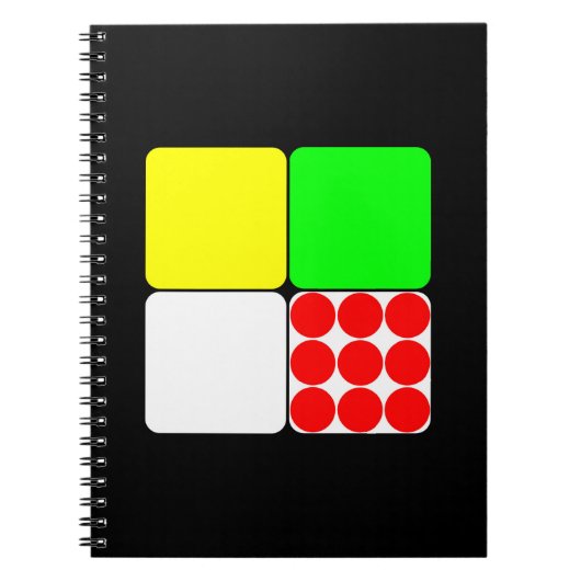 Carnet Tour de France Jerseys 3 Noirs (Devant)