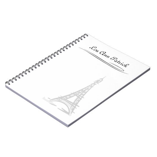 Carnet Tour Eiffel (Côté gauche)