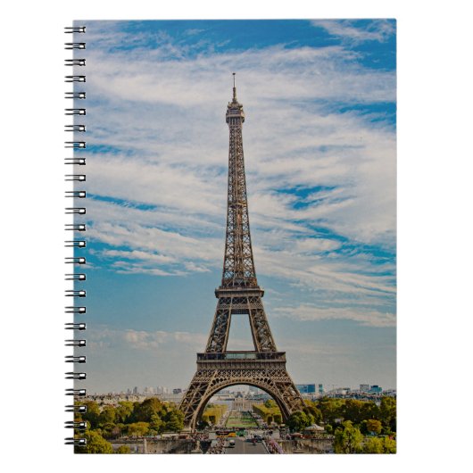 Carnet Tour Eiffel à Paris (Devant)