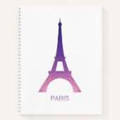 Carnet Tour Eiffel Abstraite (Devant)