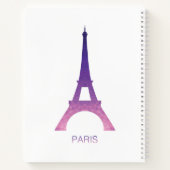Carnet Tour Eiffel Abstraite (Dos)