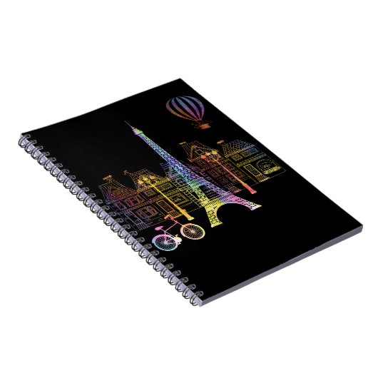 Carnet Tour Eiffel Amour France Femmes Paris (Côté Droit)