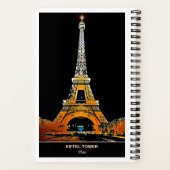 Carnet Tour Eiffel : Capturez vos souvenirs (Verso)
