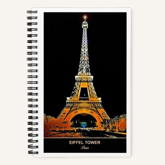 Carnet Tour Eiffel : Capturez vos souvenirs (Recto)