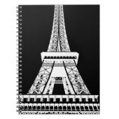Carnet Tour Eiffel noir blanc (Devant)