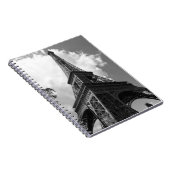 Carnet Tour Eiffel noir et blanc à Paris (Côté Droit)
