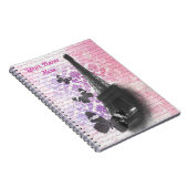 Carnet Tour Eiffel & papillons (Côté Droit)