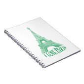Carnet Tour Eiffel.Paris (Côté Droit)