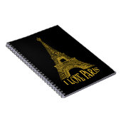 Carnet Tour Eiffel.Paris (Côté Droit)