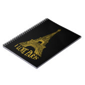 Carnet Tour Eiffel.Paris (Côté gauche)