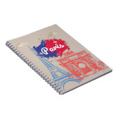 Carnet Tour Eiffel Paris (Côté Droit)