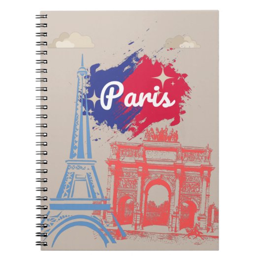 Carnet Tour Eiffel Paris (Devant)