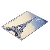 Carnet Tour Eiffel Paris France (Côté gauche)