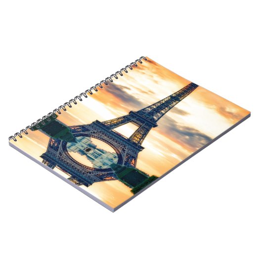 Carnet Tour Eiffel Paris Soirée européenne (Côté gauche)