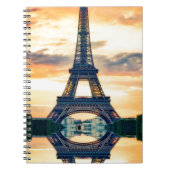 Carnet Tour Eiffel Paris Soirée européenne (Devant)