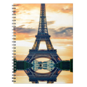 Carnet Tour Eiffel Paris Soirée européenne