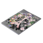 Carnet Tour Eiffel rose (Côté gauche)