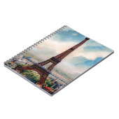 Carnet Tour Eiffel vintage (Côté gauche)