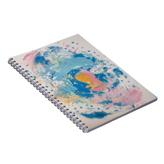 Carnet Tourbillon Abstrait (Côté Droit)