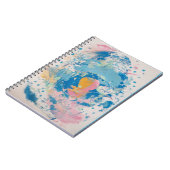 Carnet Tourbillon Abstrait (Côté gauche)