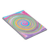 Carnet Tourbillon arc-en-ciel coloré (Côté Droit)