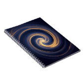 Carnet Tourbillon Cosmique de Lumière Dorée (Côté Droit)