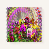 Carnet Tourbillon de Pansies...... (Devant)