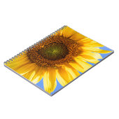 Carnet tourbillon de tournesol (Côté gauche)