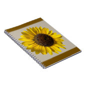 Carnet tourbillon de tournesol (Côté Droit)