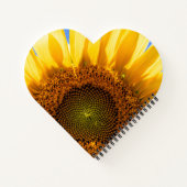 Carnet tourbillon de tournesol (Dos)