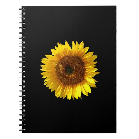 Carnet tourbillon de tournesol (Devant)